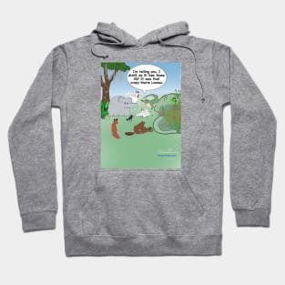 Enormously Funny Cartoon Voodoo Hoodie